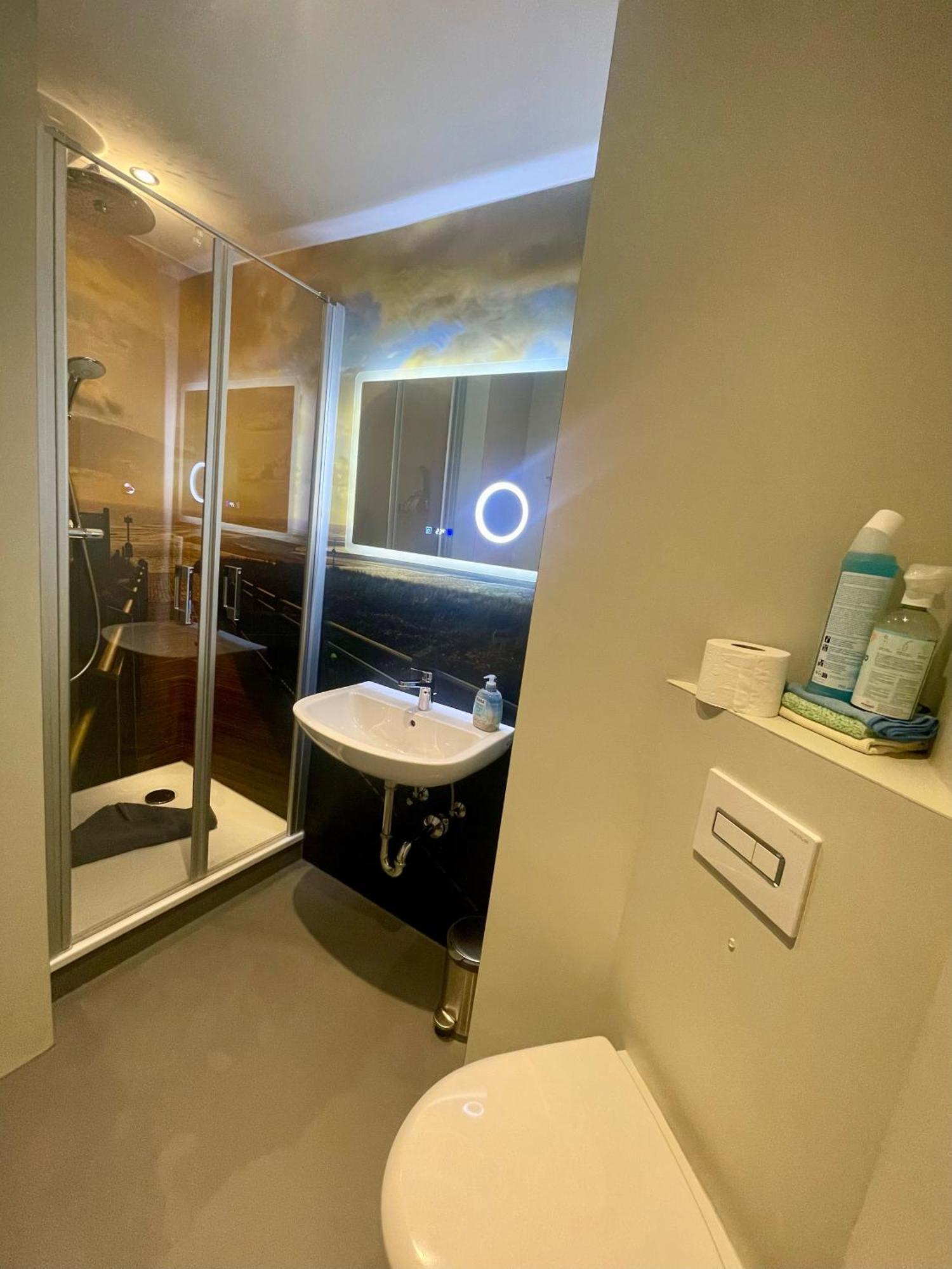 Strandblick Im Haus Seeblick Bismarckstrasse Borkum Bagian luar foto