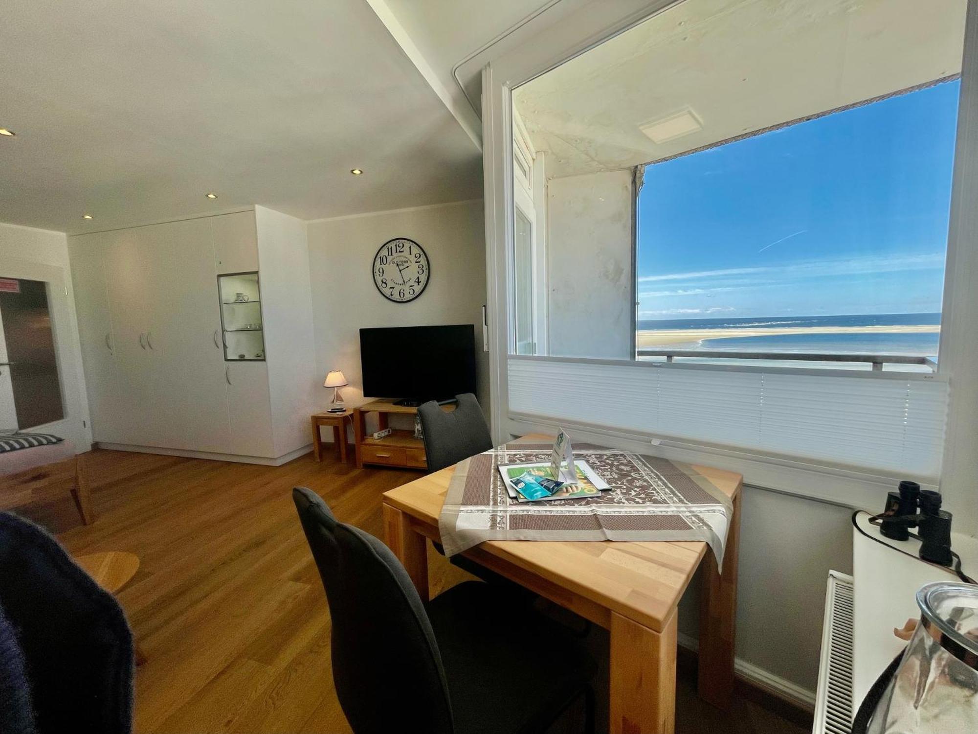 Strandblick Im Haus Seeblick Bismarckstrasse Borkum Bagian luar foto
