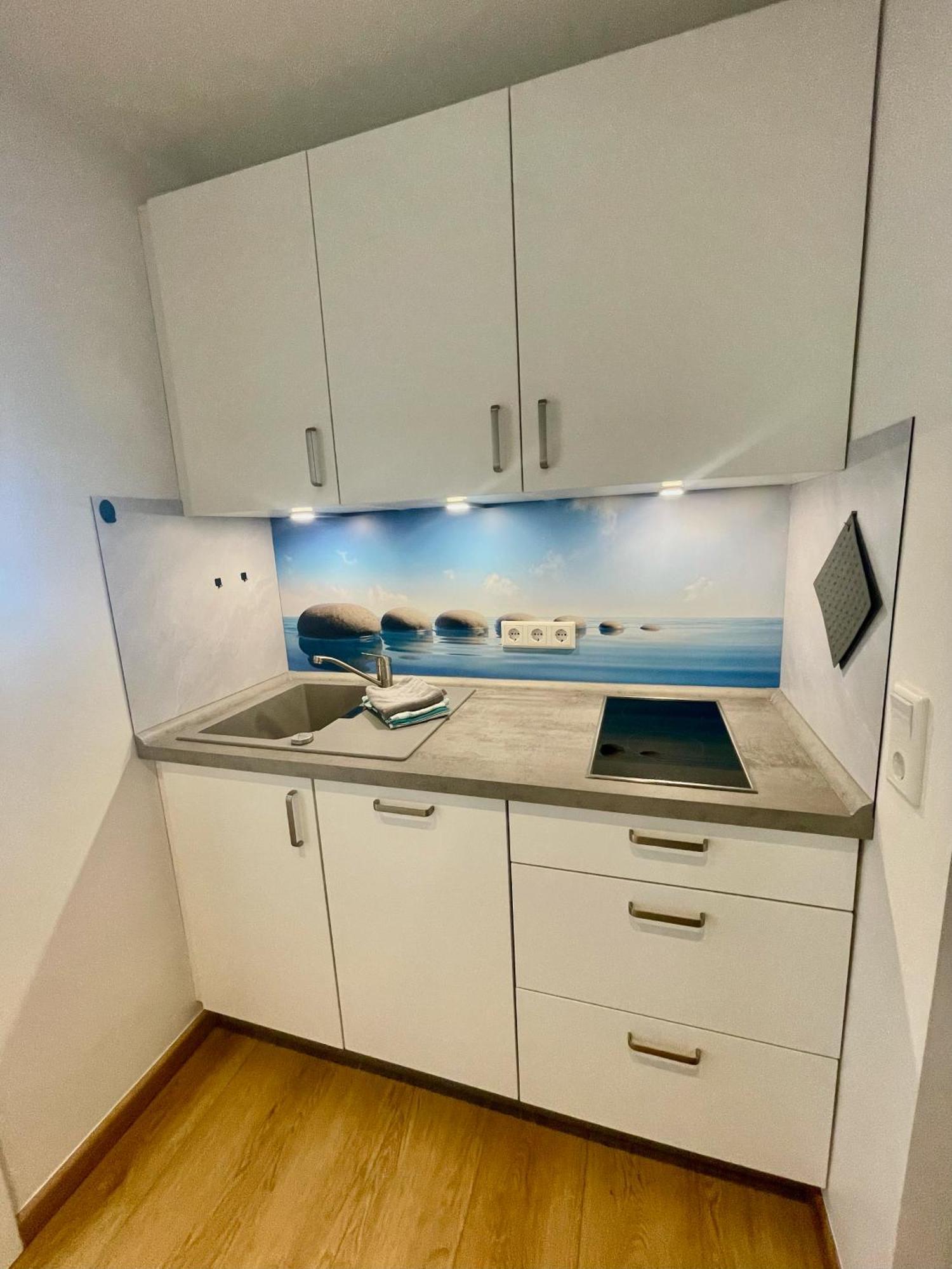 Strandblick Im Haus Seeblick Bismarckstrasse Borkum Bagian luar foto
