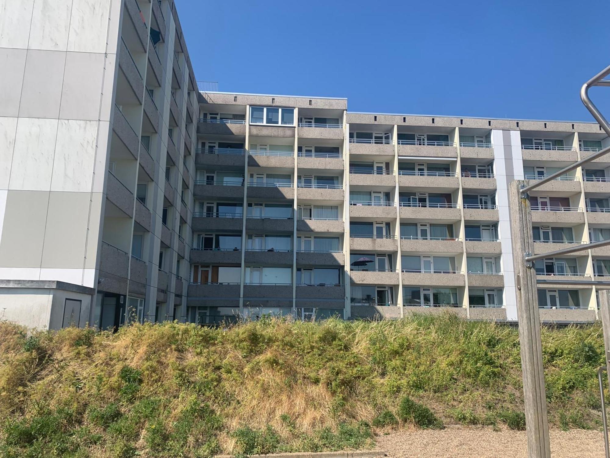 Strandblick Im Haus Seeblick Bismarckstrasse Borkum Bagian luar foto