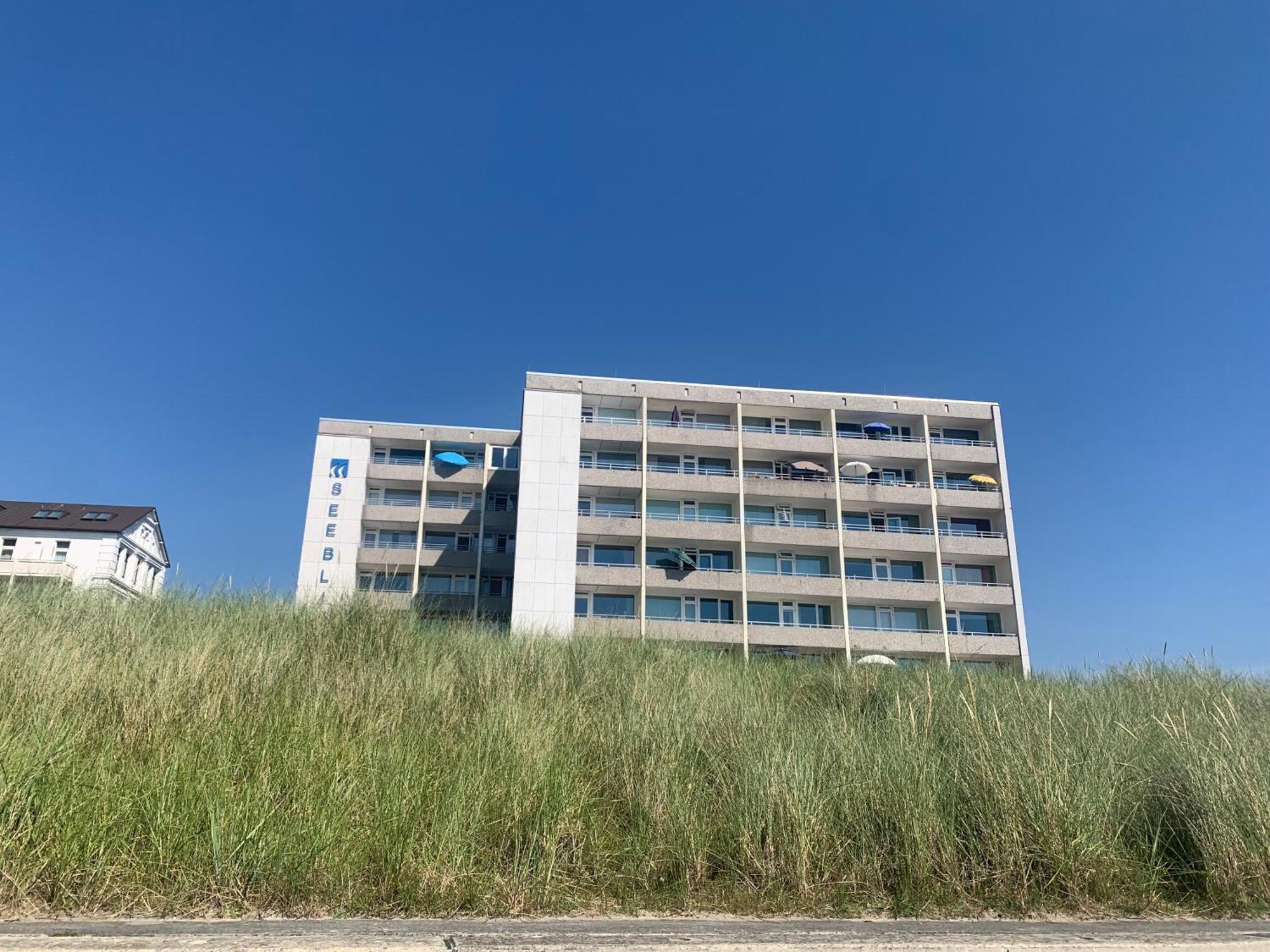 Strandblick Im Haus Seeblick Bismarckstrasse Borkum Bagian luar foto